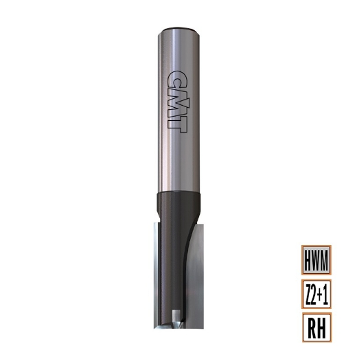 Afbeeldingen van CMT Rechte groeffrees D=6x14mm L=65mm S=10mm Z2+1 HWM - 175.060.11