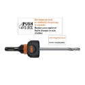 Afbeeldingen van CMT Snelwisselhouder met HSS boor. opname SDS - 550-PHSD