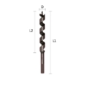 Labor slangenboor no-axis, zeskant 34x155/230mm - FS340230-1KOO
