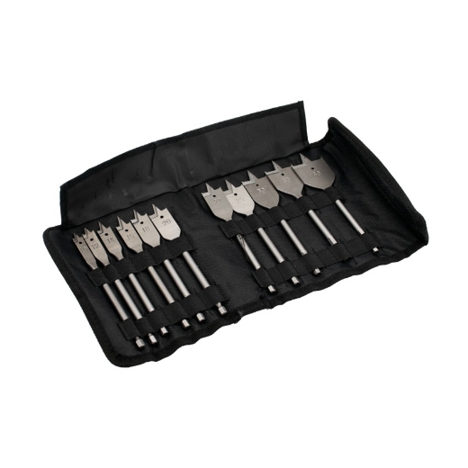 Afbeeldingen van Labor speedborenset Quicklock 11-delig etui 10,12,14,16,18,20,22,25,30,35,40mm - XKA50069-1DS