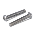 Afbeeldingen van Laagbolkopschroef met binnenzeskant ISO 7380-1 M10x60 inox A2-70 (S6)