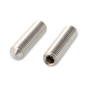 Afbeeldingen van Inbus stelschroef met kegelpunt 45H Din 914 M6x40 inox A4 (S3)