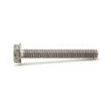 Afbeeldingen van Zeskantflensbout met vertanding onder kop en volledige draad Din 6921 M10x16 inox A2-70 (SW15)