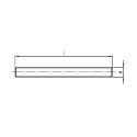 Afbeeldingen van Draadstang Din 976 M5x1000mm inox A2-70