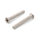 Afbeeldingen van Metaalschroef met verzonken kop en PH1 kruisindruk Din 965H M3x16 inox A2