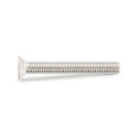 Afbeeldingen van Metaalschroef met verzonken kop en PH1 kruisindruk Din 965H M3x16 inox A2