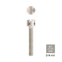 Afbeeldingen van Kruisgatschroef met zaagsleuf Din 404 M5x8 inox A1 - AISI 303