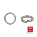 Afbeeldingen van Veerring voor cilinderkopschroeven Din 7980 M10 (10.2x16x5) inox A4