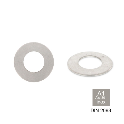 Afbeeldingen van Schijfveerring Din 2093 (31.5x16.3x1.75) inox A1 - AISI 301