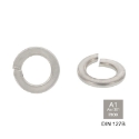 Afbeeldingen van Veerring Din 127B M8 (8.1x14.8x4) inox A1 - AISI 301