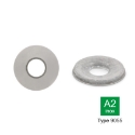 Afbeeldingen van Afdichtingsring met EPDM coating type 9055 M6 (6.7x16) inox A2