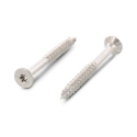 Afbeeldingen van Houtschroef Torx TX25 met verzonken kop, deeldraad en voorsnijpunt 6x55/36 inox A2