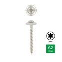 Afbeeldingen van Spenglerschroef Torx TX20 met EPDM afdichtingsring Ø 15mm 4.5x60 inox A2