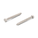 Afbeeldingen van Plaatschroef met zeskant kop Din 7976 8x45 inox A2 (SW13)