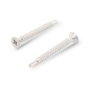 Afbeeldingen van Zelfborende plaatschroef met verzonken kop Philips PH2 Din 7504O-H 4.2x60 inox A2