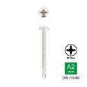 Afbeeldingen van Zelfborende plaatschroef met bolle kop Philips PH1 Din 7504M-H 2.9x16 inox A2