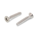 Afbeeldingen van Schroef voor kunststof met verzonken kop Torx TX25 - 6x20 inox A2