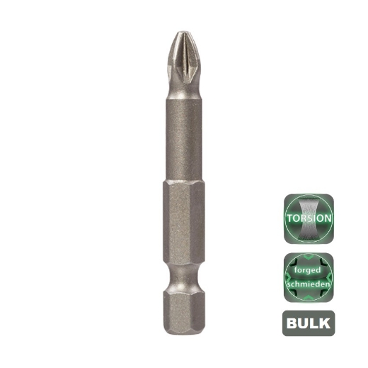 Afbeeldingen van Cobit torsie bits gesmeed Pozidrive PZ3 x 50mm (50 stuks) - 60101