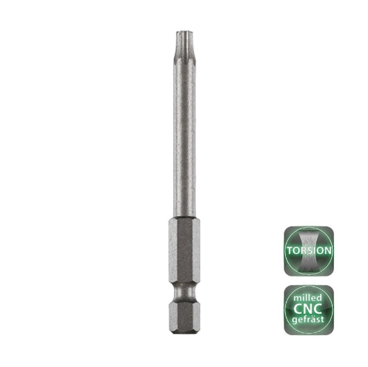 Afbeeldingen van Cobit torsie bits CNC gefreesd Torx TX25 x 150mm (5 stuks) - 01353