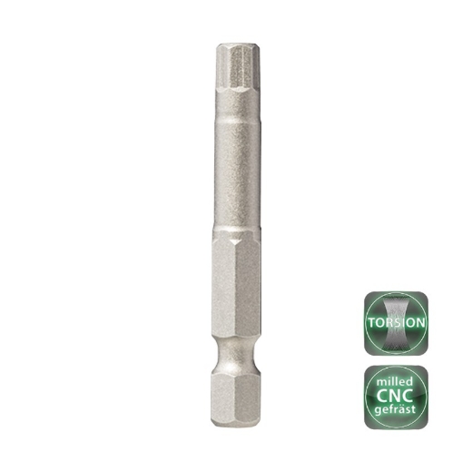 Afbeeldingen van Cobit torsie bits H-Rip gesmeed hexagon/inbus HEX2 x 50mm (10 stuks) - 02890