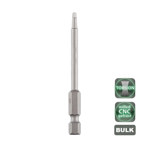 Afbeeldingen van Cobit torsie bits CNC gefreesd vierkant SQ3 x 90mm (25 stuks) - 60515