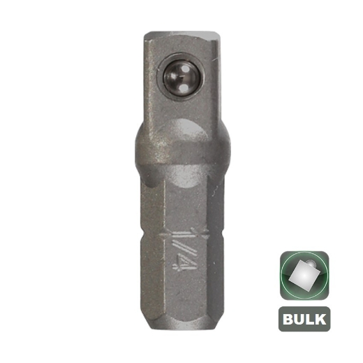 Afbeeldingen van Cobit adapter met kogel 1/4" x 25mm (100 stuks) - 60569