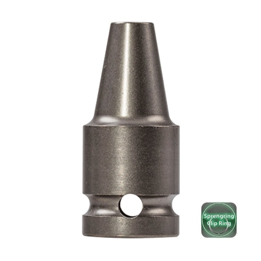 Afbeeldingen van Cobit adapter vierkant naar hexagon met clip ring 3/8"-5/16" x 38mm - 02926