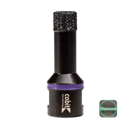 Afbeeldingen van Cobit diamantboor voor haakse slijper 6mm x 60mm x M14 - 03740