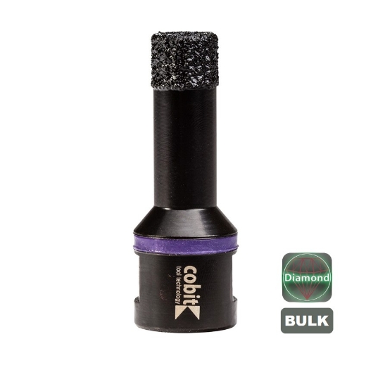 Afbeeldingen van Cobit diamantboor voor haakse slijper 8mm x 60mm x M14 (20 stuks) - 60782