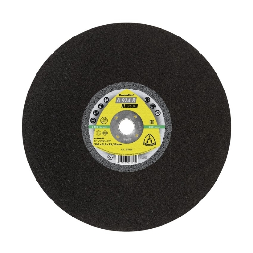 Afbeeldingen van Klingspor A 924 R SPECIAL Kronenflex® vlakke doorslijpschijf 406x4.5x20mm, voor staal - 384980