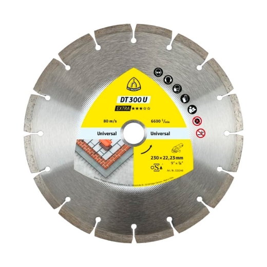Afbeeldingen van Klingspor DT 300 U Extra diamantschijf voor beton 125x1.6x22.23mm - 325346