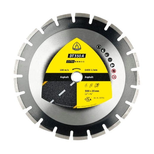 Afbeeldingen van Klingspor DT 350 A Extra diamantschijf voor asfalt en zandsteen 400x3.6x25.4mm - 349237