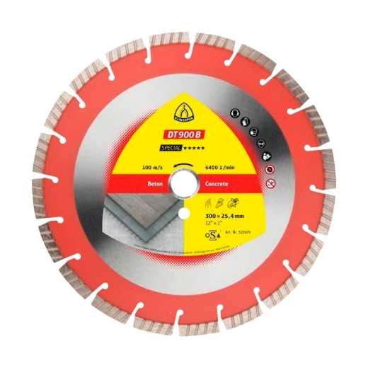 Afbeeldingen van Klingspor DT 900 B Special diamantschijf voor gewapend beton 400x3.6x20mm - 347489