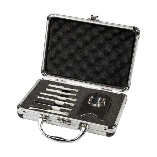 Afbeeldingen van Klingspor DB 600 F Supra set 7-delige set diamantboren voor schroefmachine - 331021