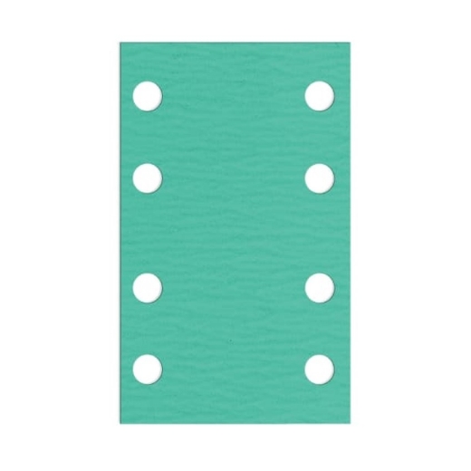 Afbeeldingen van Klingspor PS 77 CK T-ACT schuurvel met klittenband voor verf, plamuur, hout & composiet 80x133mm, korrel 80, vorm GL18 - 353126