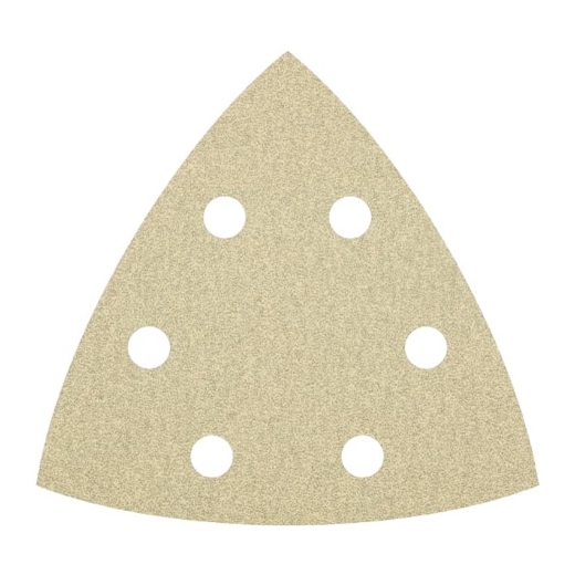 Afbeeldingen van Klingspor PS 33 CK schuurdriehoek met klittenband voor hout, verf & plamuur 96mm, korrel 120, vorm GLS15 - 148195