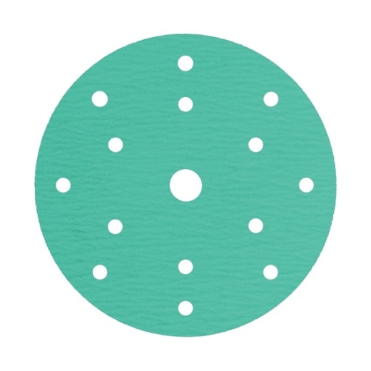 Afbeeldingen van Klingspor PS 77 CK schuurschijf met klittenband voor verf, plamuur, gel-coats & composiet 125mm, korrel 180, vorm GLS27 - 353231