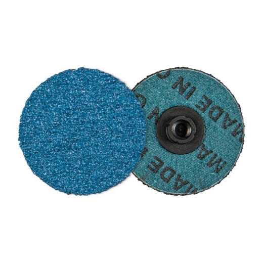 Afbeeldingen van Klingspor QMC 411 Quick-Change schuurschijf voor metaal & RVS 76mm, korrel 80 - 295316