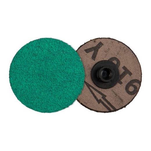 Afbeeldingen van Klingspor QMC 910 Quick-Change schuurschijf voor hooggelegeerde staalsoorten & RVS 50mm, korrel 60 - 295369