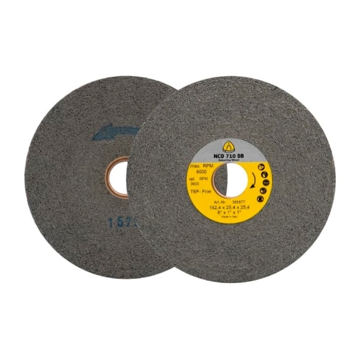 Afbeeldingen van Klingspor NCO 710 DB high-performance schuurvliesschijf voor titanium, staal, non-ferro metalen & RVS (8SF) 203.2x51x76.2mm - 367526