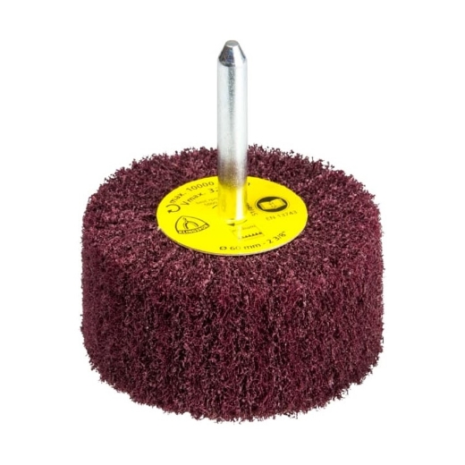 Afbeeldingen van Klingspor NFS 600 stiftschuurwiel voor metaal & RVS 60x50x6mm, korrel zeer fijn - 258925