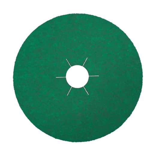 Afbeeldingen van Klingspor CS 570 fiberschijf met rond gat voor aluminium & RVS 115x22mm, korrel 80 - 204800