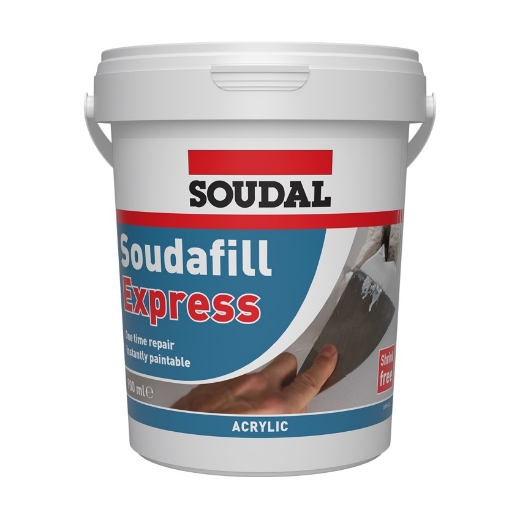 Afbeeldingen van Soudal Soudafill light Express wit, emmer 900ml - 169329