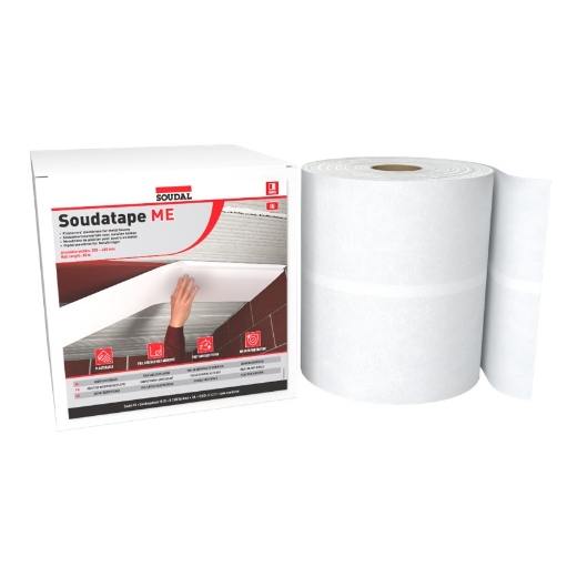 Afbeeldingen van Soudal Soudatape ME wit, rol 400mm x 30m - 169122