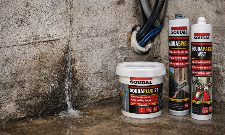 Waterdichte doorvoeren maken