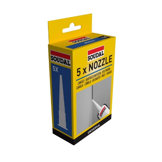 Afbeeldingen van Soudal Standaard spuitmond, blister 5st. - 108762