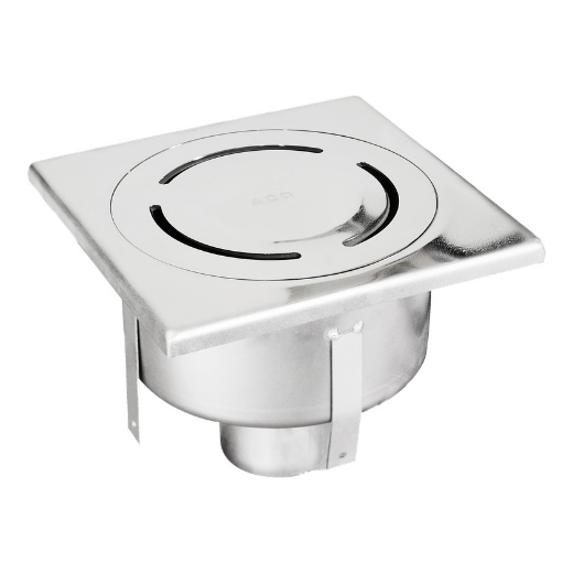 Afbeeldingen van Aco Eko Home Diamant klokput inox 10x10 - 4091263