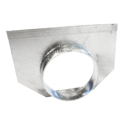 Afbeeldingen van Aco large 200 eindpl + buis galva - 4091349