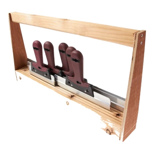 Afbeeldingen van Alvernis doordagt set inox spackmes soft greep t0,4mm 5dlg - 5900007