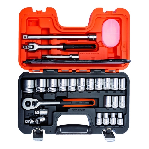 Afbeeldingen van Bahco doppenset 1/2" 24-delig - 5131275